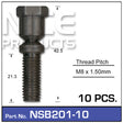 Shear Bolts (10) NSB201-10 - Nice Products | Universal Auto Spares
