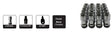 Premium Nuts Black pk20 PJ445B-20 - Nice Products | Universal Auto Spares