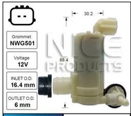 Washer Pump NWP688 - Nice Products | Universal Auto Spares