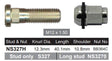 Stud & Nut NS327H - Nice Products | Universal Auto Spares