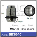 Wheel Nut BB364C - Nice Products | Universal Auto Spares
