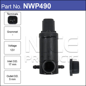Washer Pump NWP490 - Nice Products | Universal Auto Spares