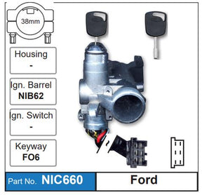 Lock & Switch NIC660 - Nice Products | Universal Auto Spares