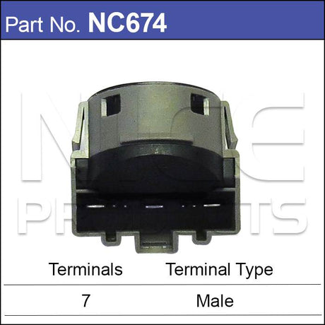Ignition Switch NC674 - Nice Products | Universal Auto Spares