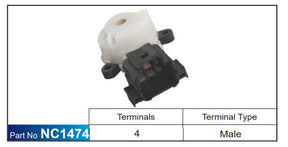Ignition Switch NC1474 - Nice Products | Universal Auto Spares