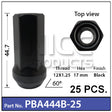 Race Open Nuts PBA444B-25 - Nice Products | Universal Auto Spares