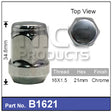 Chrome Nut B1621 - Nice Products | Universal Auto Spares