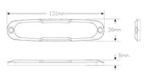 12 Series 12-24 Volt Surface Mount  Blister Twin 12ARM-2 - LED AutoLamps