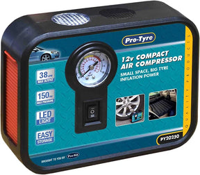 12V Air Compressor Compact - Pro Tyre