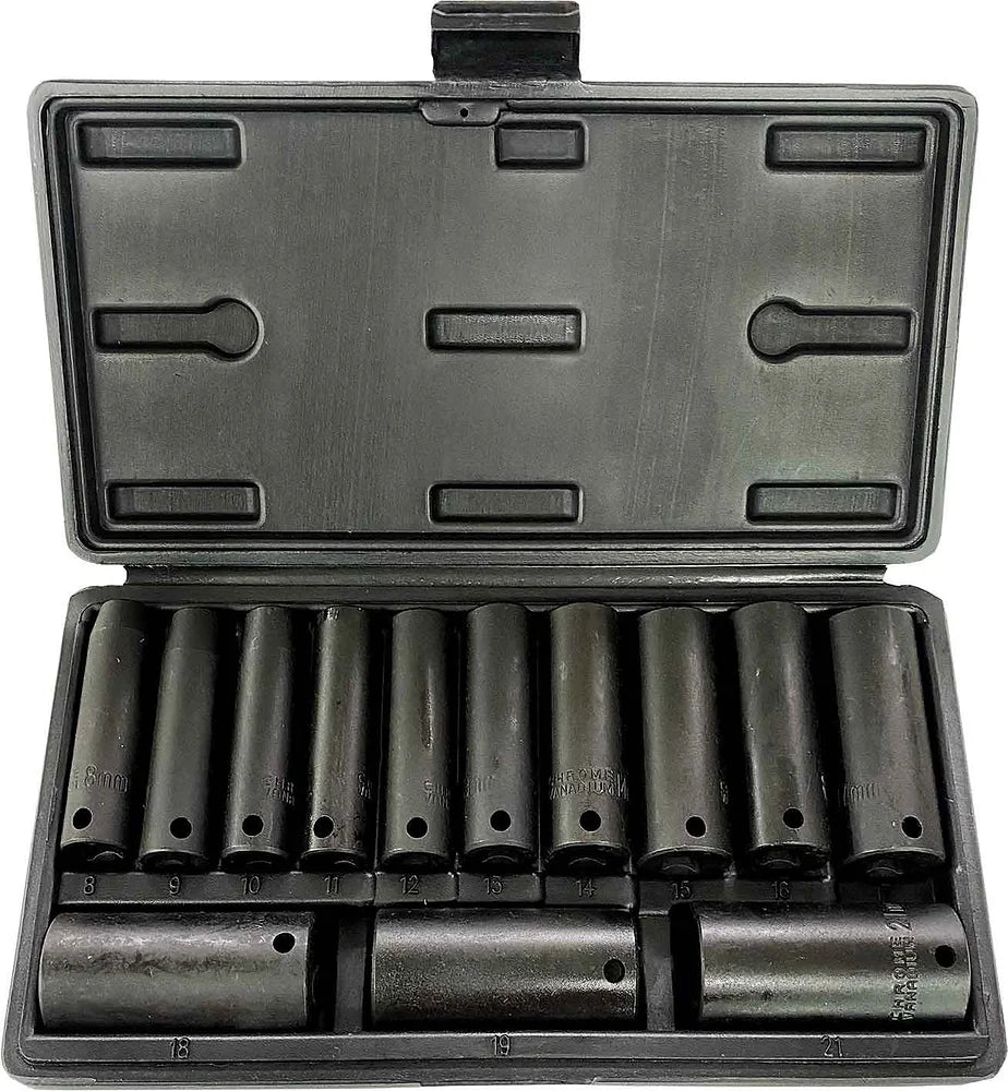 13 Piece Deep Impact Socket Set - PKTools | Universal Auto Spares