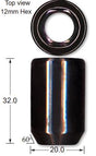 Allen Key Nuts 7/16 Black J132B - Nice Products | Universal Auto Spares