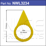 Wheel Nut Indicator 32,33,34mm NWL3234 - Nice Products | Universal Auto Spares