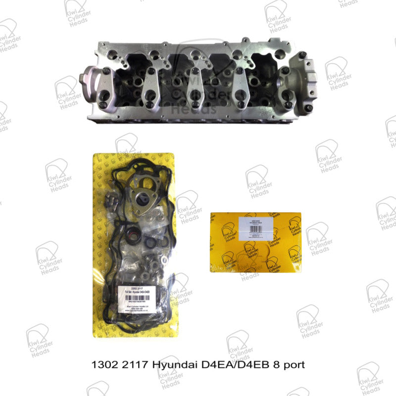 Bare Cylinder Head Kit for Hyundai / Kia D4EA/D4EB 8 port No head gasket — 13022117 — view 1