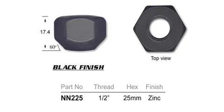 Wheel Nut Pkt 25 NN225-25 - Nice Products | Universal Auto Spares
