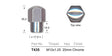 Chrome Nuts Pk 25 T435-25 - Nice Products | Universal Auto Spares