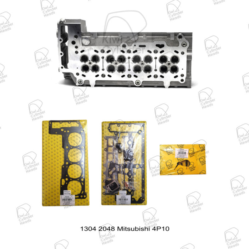 Bare Cylinder Head Kit for Mitsubishi 4P10 / Fiat / Iveco F1CE — 13042048 — view 1