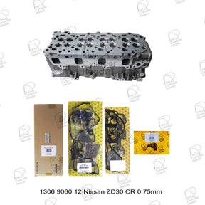 Bare Cylinder Head Kit for Nissan ZD30DDT CR 0.75mm — 1306906012 — view 1