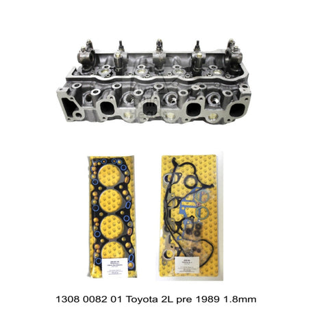 Bare Cylinder Head Kit Toyota 2L pre 1989 1.8mm 1308008201 - Kiwi Cylinder Heads