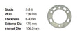 Wheel Spacer 50pcs Slip On WS656-50 - Nice Products | Universal Auto Spares