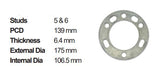 Wheel Spacer 50pcs Slip On WS656-50 - Nice Products | Universal Auto Spares