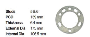 Wheel Spacer 50pcs Slip On WS656-50 - Nice Products | Universal Auto Spares