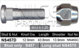 Stud & Nut NS457D - Nice Products | Universal Auto Spares