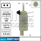 Washer Pump NWP1805 - Nice Products | Universal Auto Spares