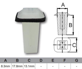 FASTENERS Bag 1000 AF381-1000 - Nice Products | Universal Auto Spares