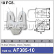 FASTENERS Pkt 10 AF385-10 - Nice Products | Universal Auto Spares