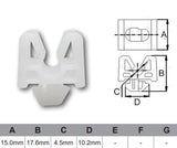 FASTENERS Bag 100 AF385-100 - Nice Products | Universal Auto Spares
