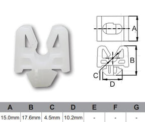 FASTENERS Bag 100 AF385-100 - Nice Products | Universal Auto Spares