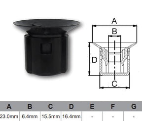 FASTENERS Bag 100 AF386-100 - Nice Products | Universal Auto Spares