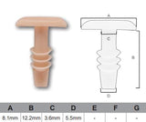 FASTENERS Bag 100 AF388-100 - Nice Products | Universal Auto Spares