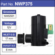 Washer Pump NWP375 - Nice Products | Universal Auto Spares