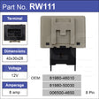 RELAY RW111 - Nice Products | Universal Auto Spares