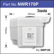 Washer Reservoir & Pump (NO ETA) NWR170P - Nice Products | Universal Auto Spares