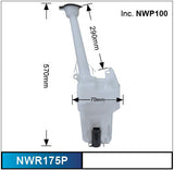 Washer Reservoir & Pump NWR175P - Nice Products | Universal Auto Spares