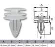 Fasteners Bag 1000 AF448-1000 - Nice Products | Universal Auto Spares