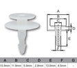 FASTENERS BAG 100 AF450-100 - Nice Products | Universal Auto Spares