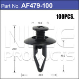FASTENERS Bag 100 AF479-100 - Nice Products | Universal Auto Spares