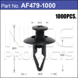 FASTENERS Bag 1000 AF479-1000 - Nice Products | Universal Auto Spares