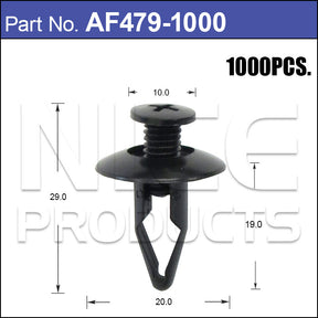 FASTENERS Bag 1000 AF479-1000 - Nice Products | Universal Auto Spares