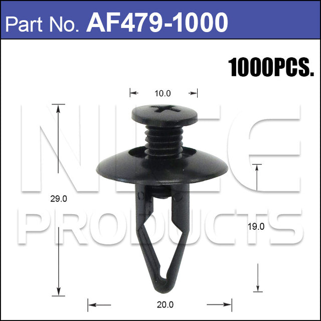 FASTENERS Bag 1000 AF479-1000 - Nice Products | Universal Auto Spares