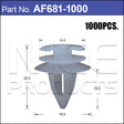FASTENERS Bag 1000 AF681-1000 - Nice Products | Universal Auto Spares
