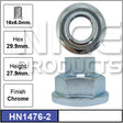 Hub Nuts Pair HN1476-2 - Nice Products | Universal Auto Spares