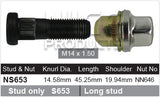 Stud & Nut NS653 - Nice Products | Universal Auto Spares