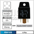 Relay RW108 - Nice Products | Universal Auto Spares