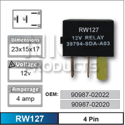 Relay RW127 - Nice Products | Universal Auto Spares