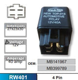 Relay RW401 - Nice Products | Universal Auto Spares