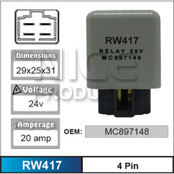 Relay RW417 - Nice Products | Universal Auto Spares
